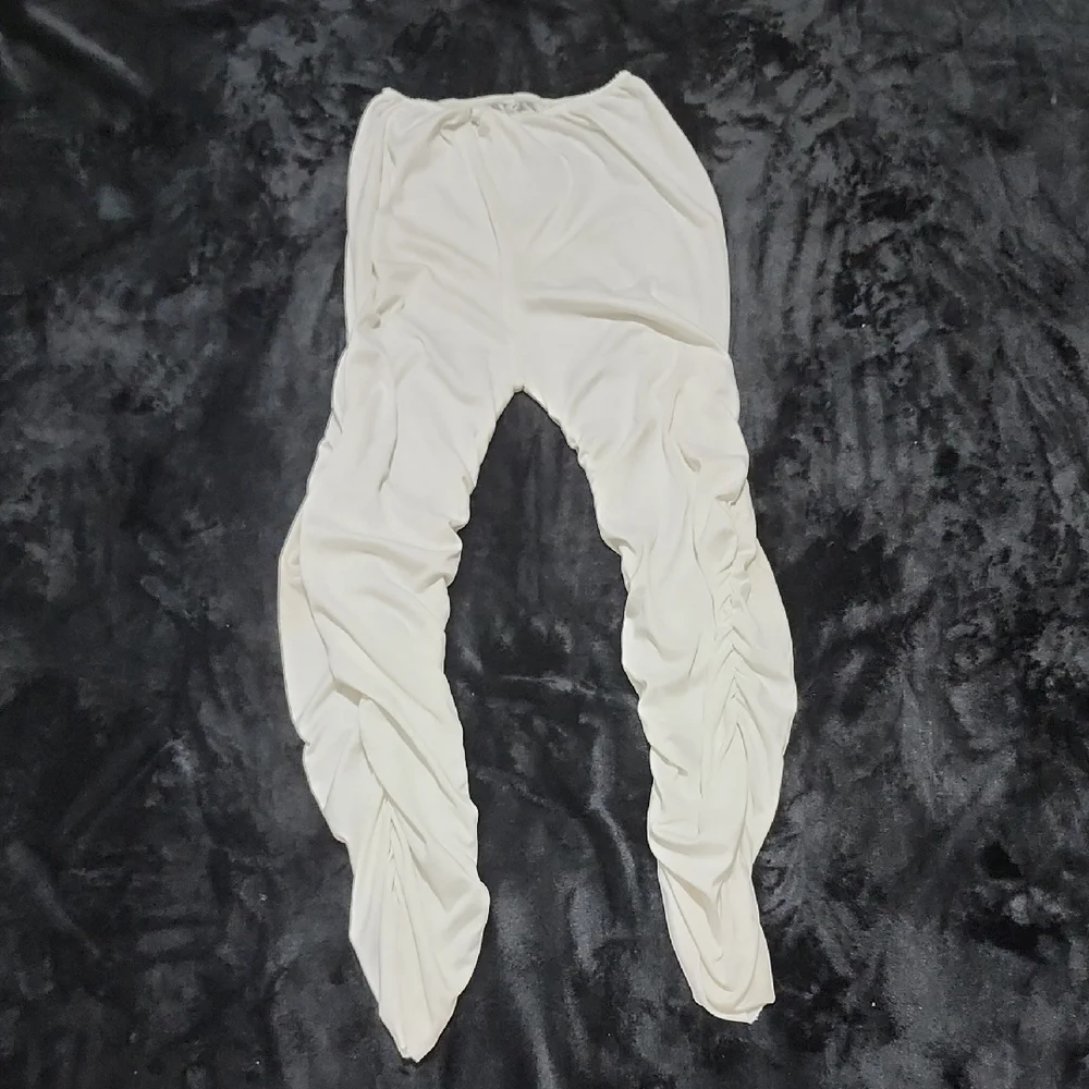 Kid's White Mummy Costume Set M